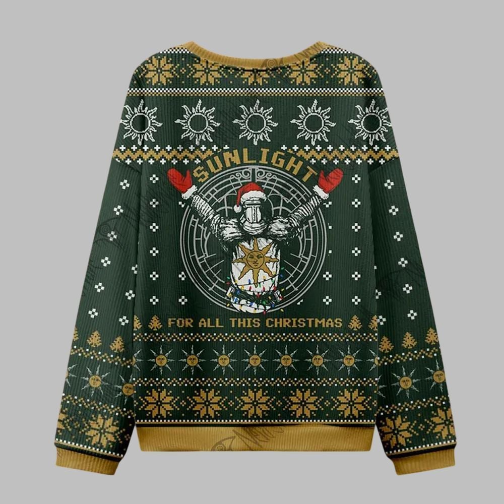 Sunlight for All This Christmas Ugly Sweater 2026 Christmas - Moonbestprint