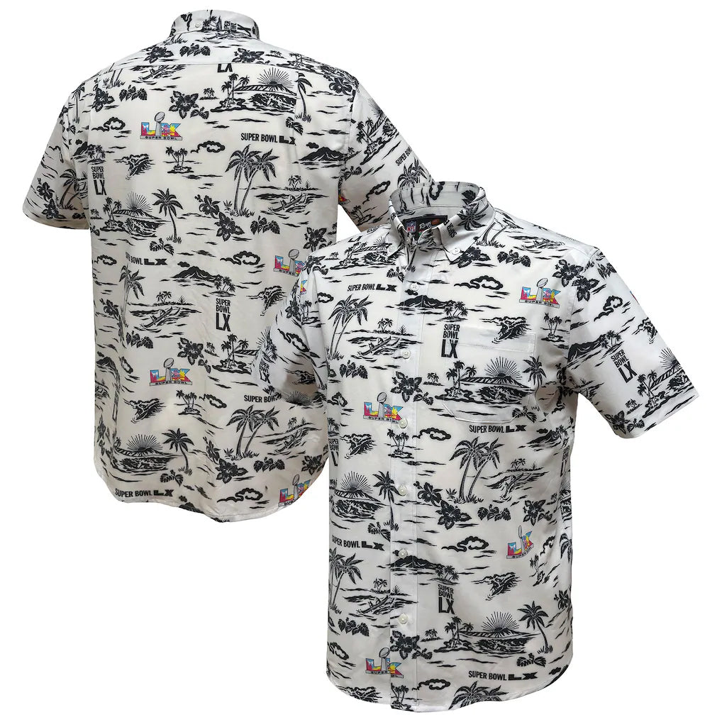 Super Bowl LX Game Day Performance Hawaiian Shirt – Moonbestprint