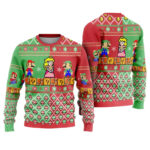 Super Mario Bros Ugly Christmas Sweater – Moonbestprint