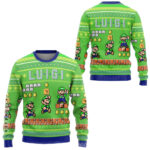 Super Mario Luigi Christmas Ugly Sweater – Moonbestprint