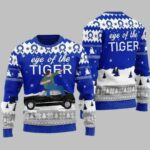 Supernatural Dean Singing Eye Of The Tiger Ugly Christmas Sweater – Moonbestprint