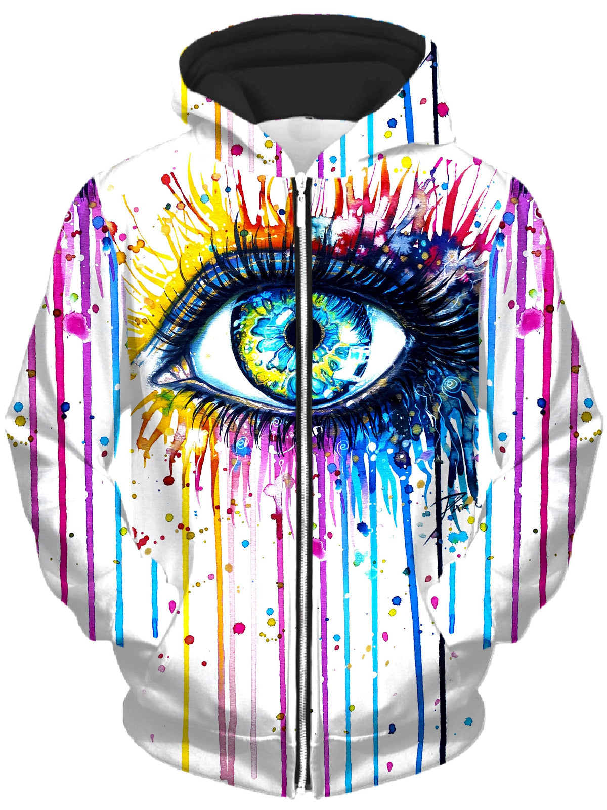 Eyecopi Kopie Unisex Zip-Up Hoodie -Moonbestprint