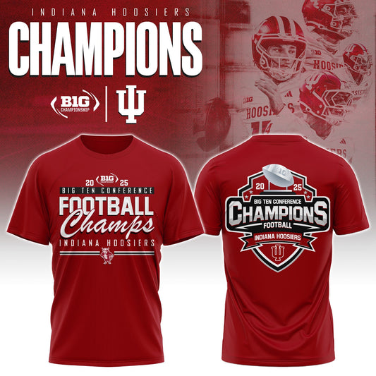 Indiana Hoosiers Champions T-shirt Ver 1 | DA85 Moonbestprint