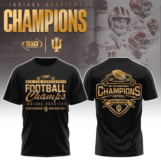Indiana Hoosiers Champions T-shirt Ver 2 | QK89 Moonbestprint