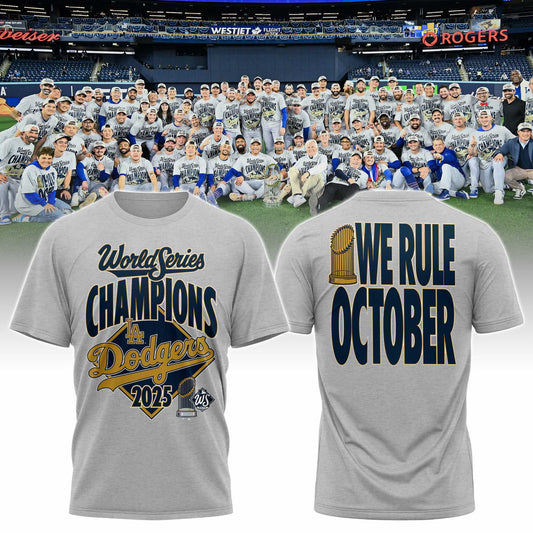 Los Angeles Dodgers 2025 World Series Championsâ€™ Code: 2025 Victory Tee Moonbestprint