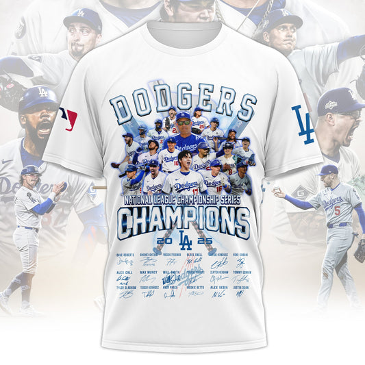Los Angeles Dodgers Royal Authentic 2025 World Series T-Shirt | UA15 Moonbestprint