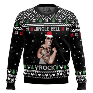 The Rock Jingle Bell Christmas Wool Sweater ? LIMITED EDITION – Moonbestprint