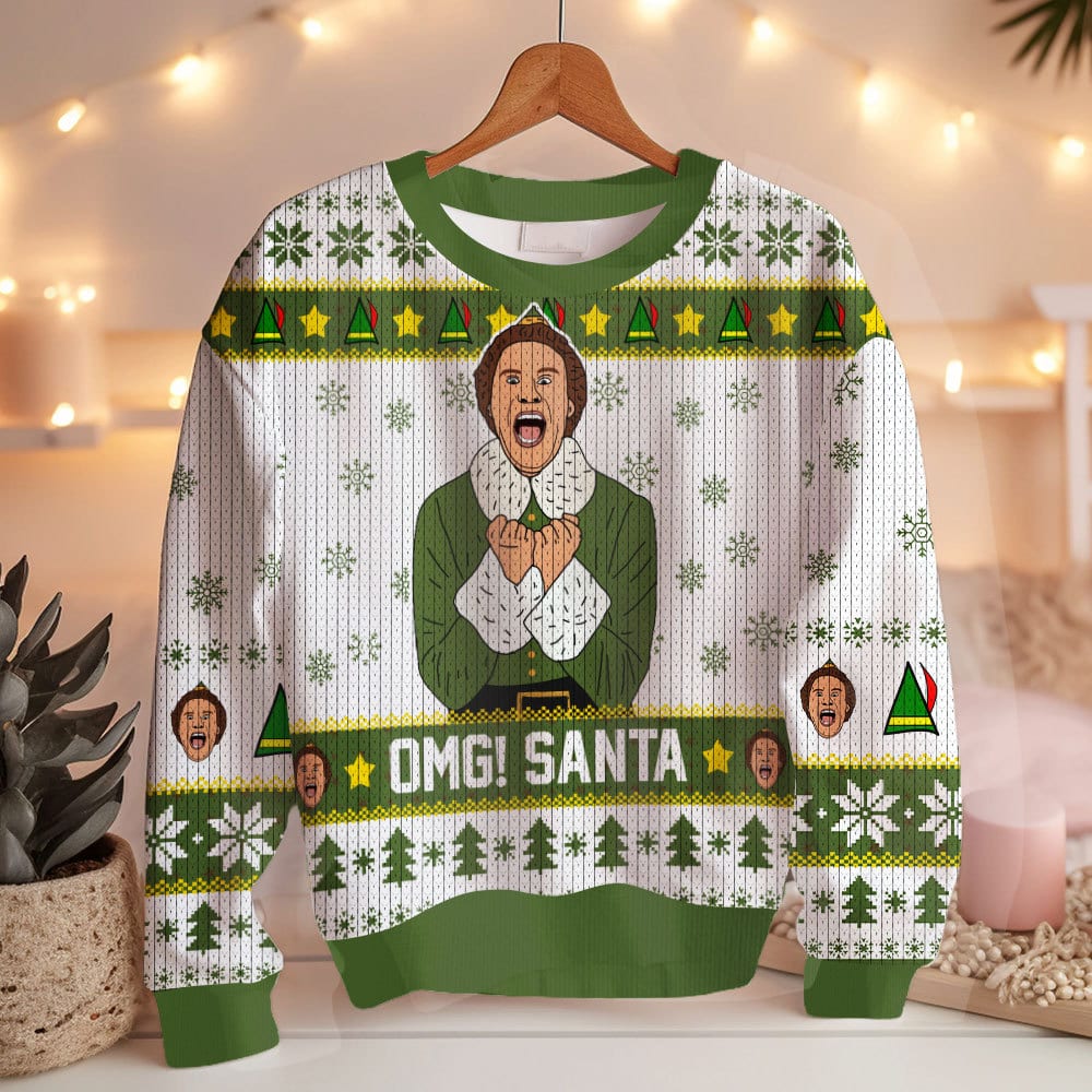 Buddy the Elf Ugly Sweater – Moonbestprint