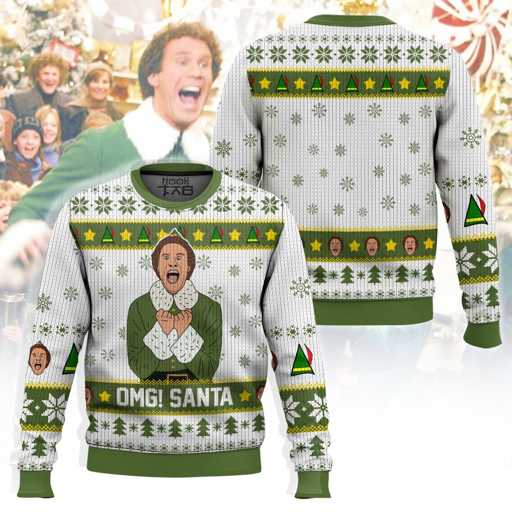 Buddy the Elf Ugly Sweater – Moonbestprint