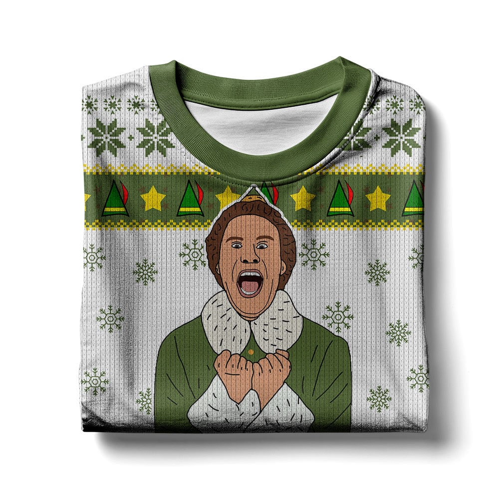 Buddy the Elf Ugly Sweater – Moonbestprint