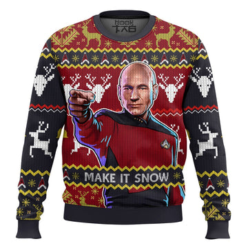 Captain Picard ST Ugly Sweater – Moonbestprint