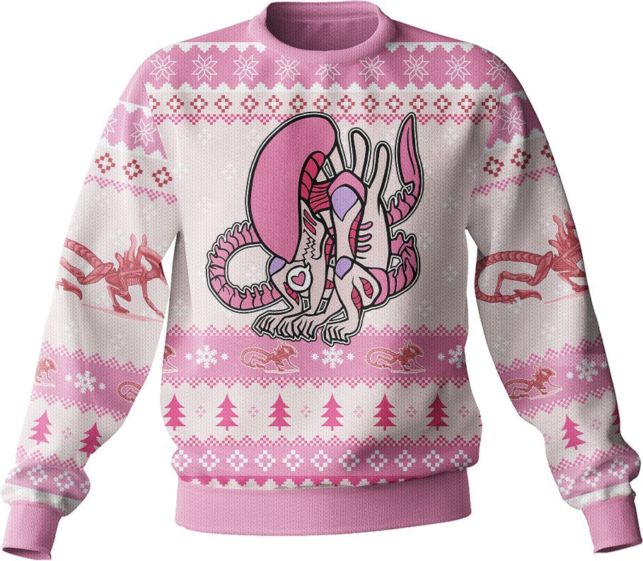 Xenomorph Alien Ugly Sweater – Moonbestprint