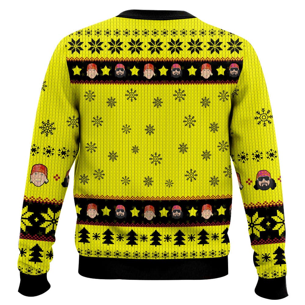 Mega Powers Macho Man and Hulk Hogan Ugly Sweater – Moonbestprint