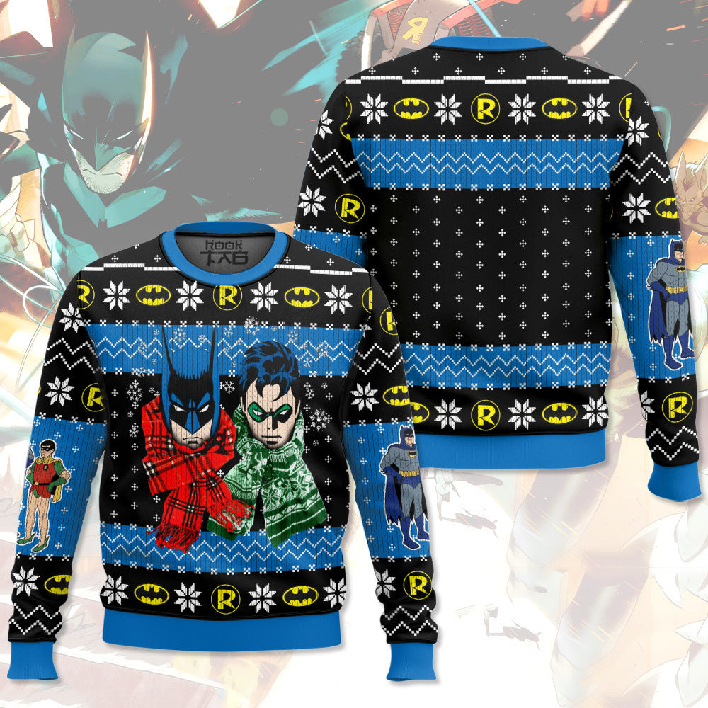 Batman And Robin Ugly Sweater – Moonbestprint
