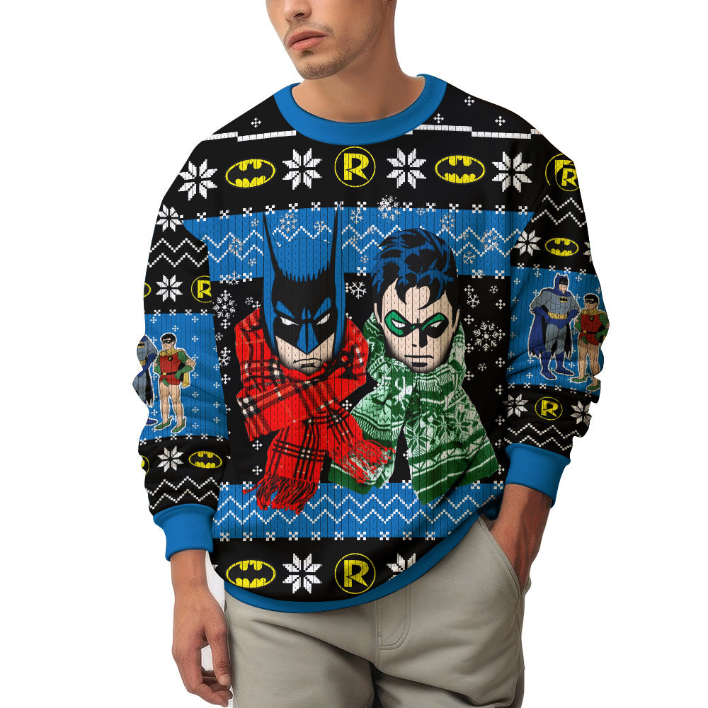 Batman And Robin Ugly Sweater – Moonbestprint