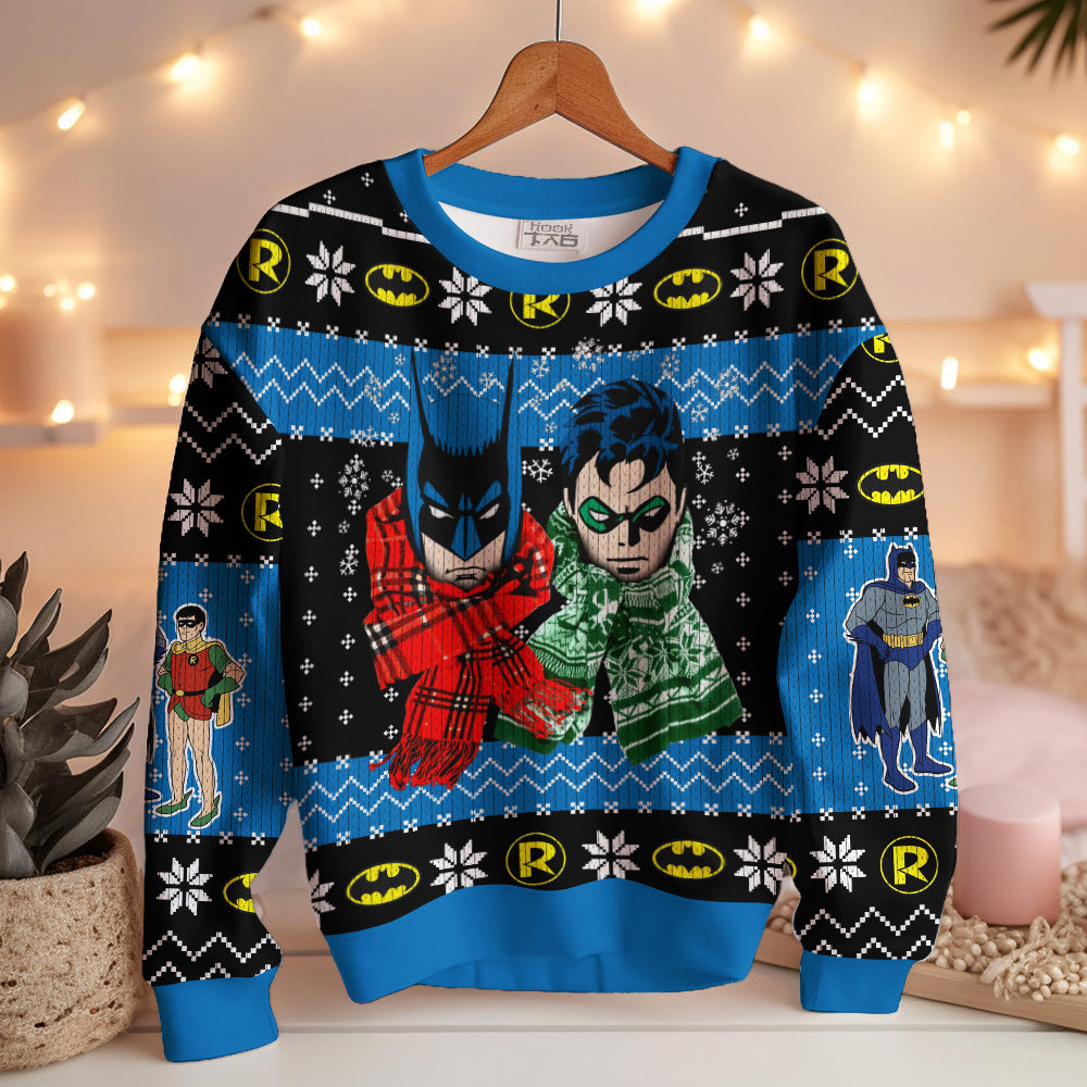 Batman And Robin Ugly Sweater – Moonbestprint
