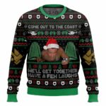 Come Out To The Coast We?ll Get Together Have A Few Laughs Die Hard Ugly Sweater – Moonbestprint