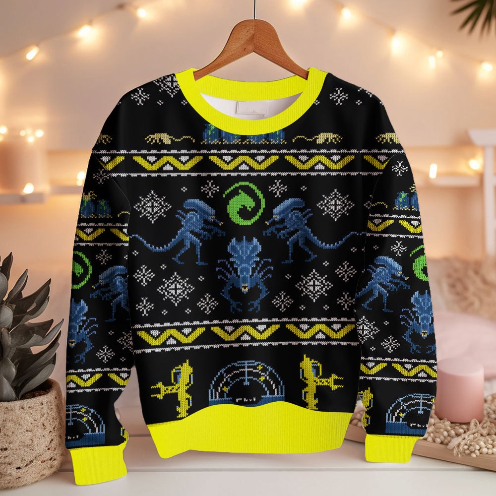 Xenomorphs Alien Ugly Sweater – Moonbestprint