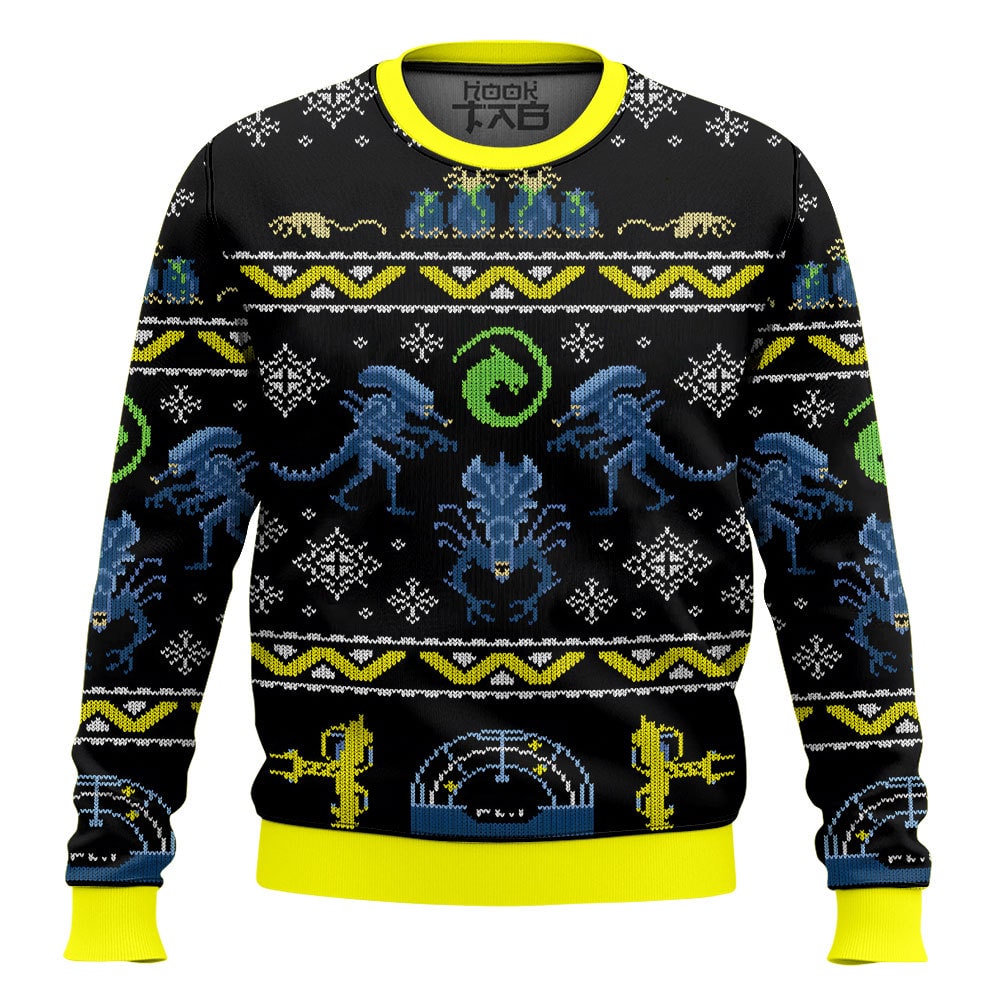 Xenomorphs Alien Ugly Sweater – Moonbestprint