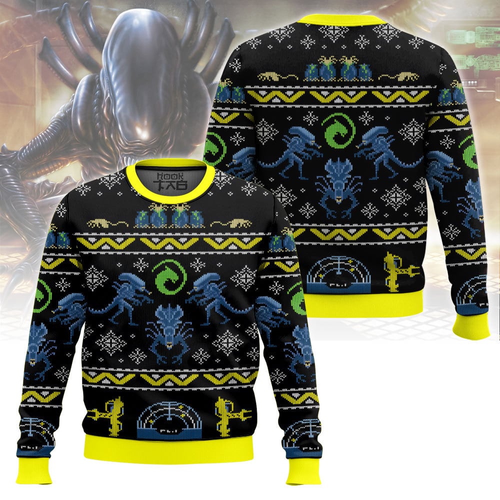 Xenomorphs Alien Ugly Sweater – Moonbestprint