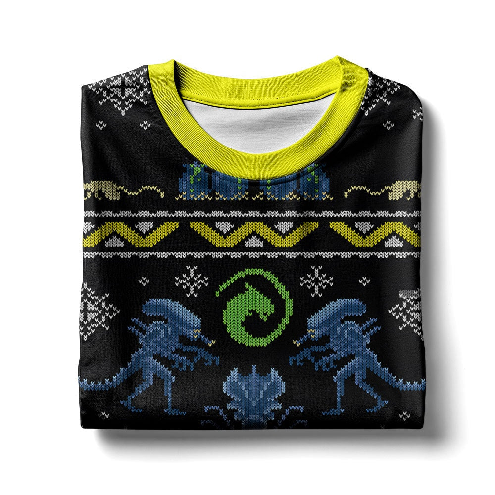 Xenomorphs Alien Ugly Sweater – Moonbestprint
