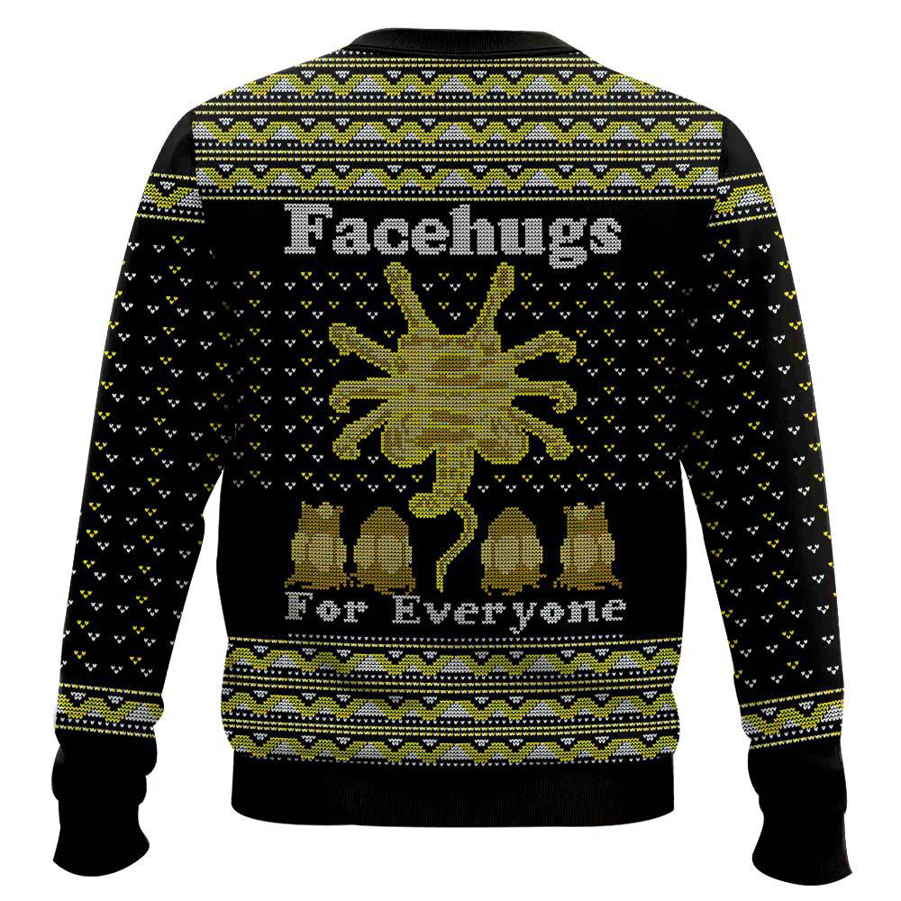 Face Hugs For Everyone Alien Ugly Sweater – Moonbestprint