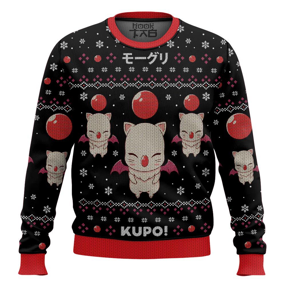 Kupo! Moogle Final Fantasy Ugly Sweater – Moonbestprint
