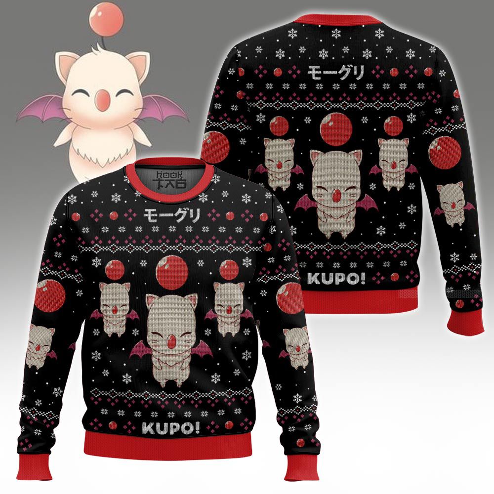 Kupo! Moogle Final Fantasy Ugly Sweater – Moonbestprint