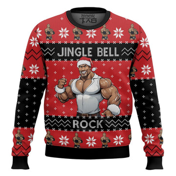 Jingle Bell Rock The Rock Ugly Sweater – Moonbestprint