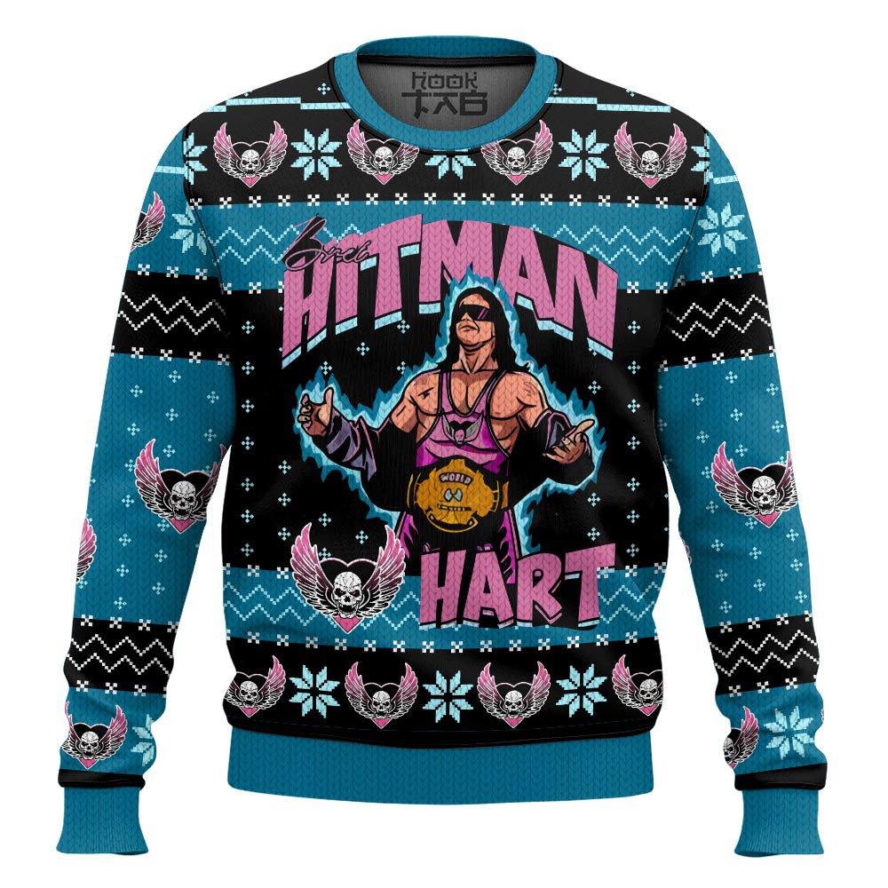 The Hitman Bret Hart Ugly Sweater – Moonbestprint