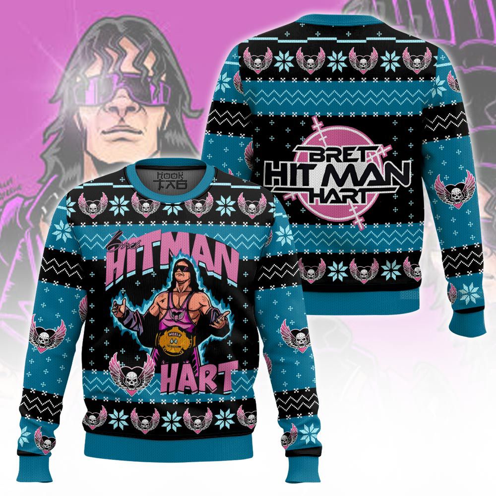 The Hitman Bret Hart Ugly Sweater – Moonbestprint