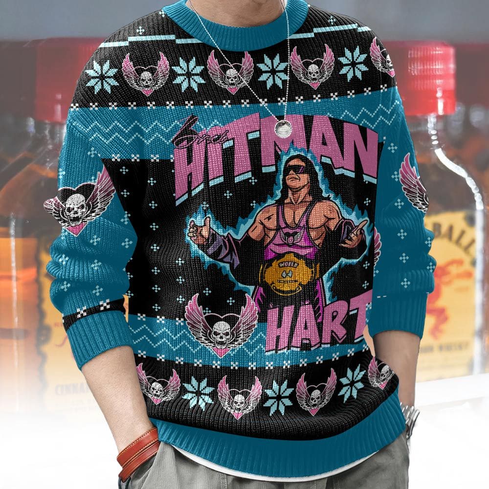 The Hitman Bret Hart Ugly Sweater – Moonbestprint