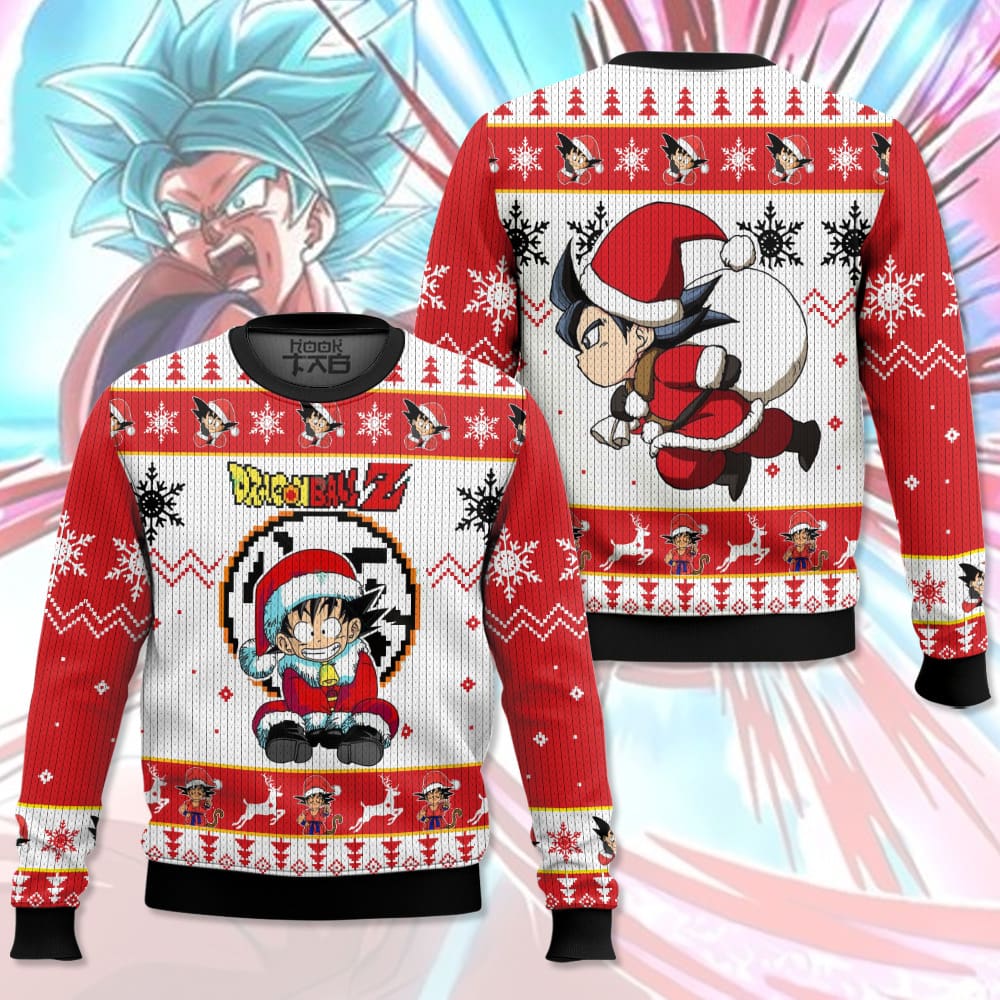 Son Goku - Dragon Ball Z Ugly Sweater – Moonbestprint