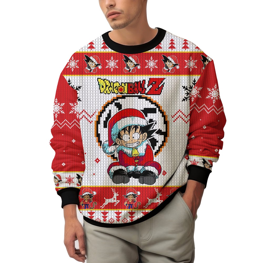 Son Goku - Dragon Ball Z Ugly Sweater – Moonbestprint