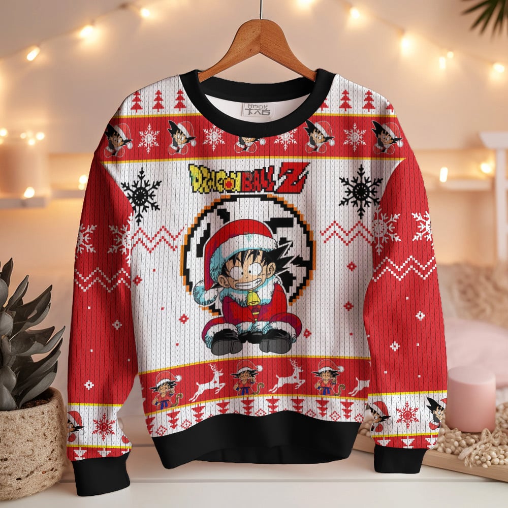 Son Goku - Dragon Ball Z Ugly Sweater – Moonbestprint