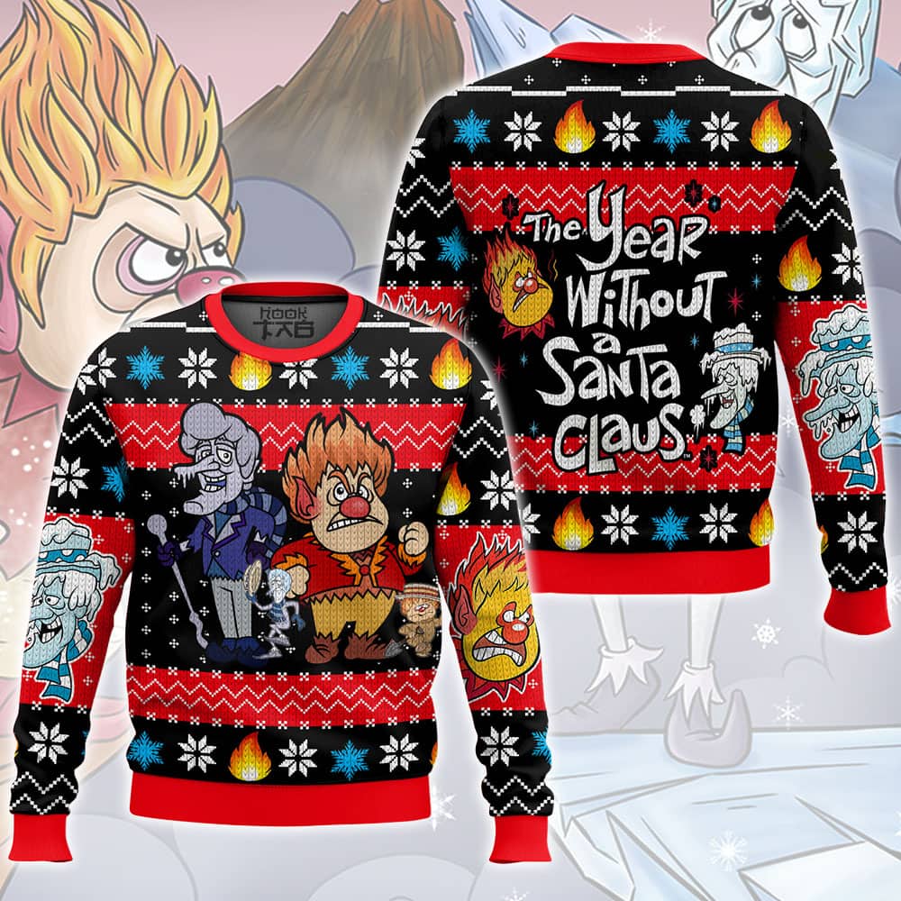 Heat Miser Snow Miser - The Year Without Santa Claus Ugly Sweater – Moonbestprint
