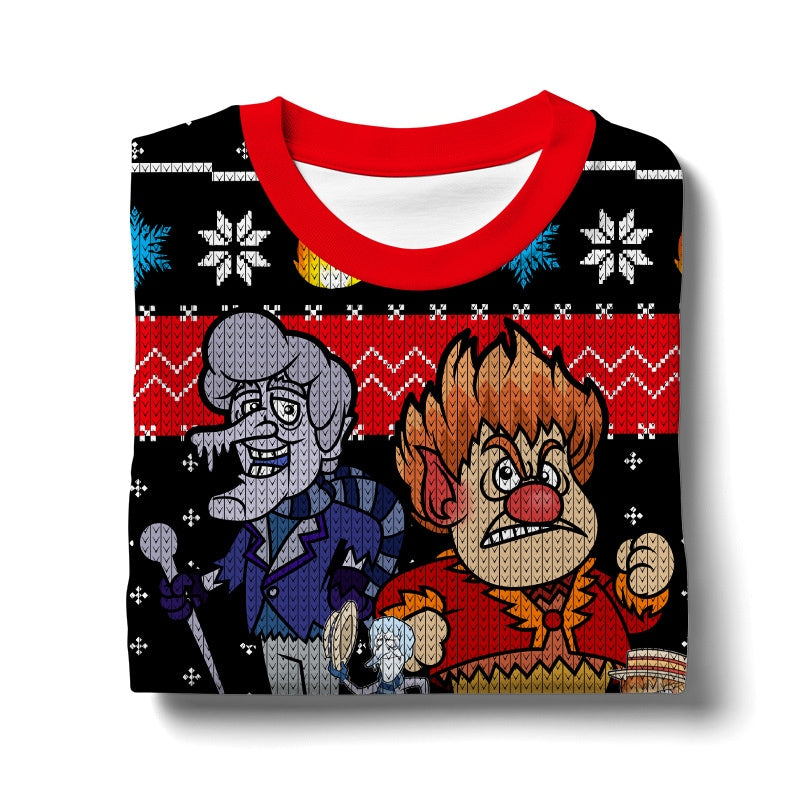 Heat Miser Snow Miser - The Year Without Santa Claus Ugly Sweater – Moonbestprint