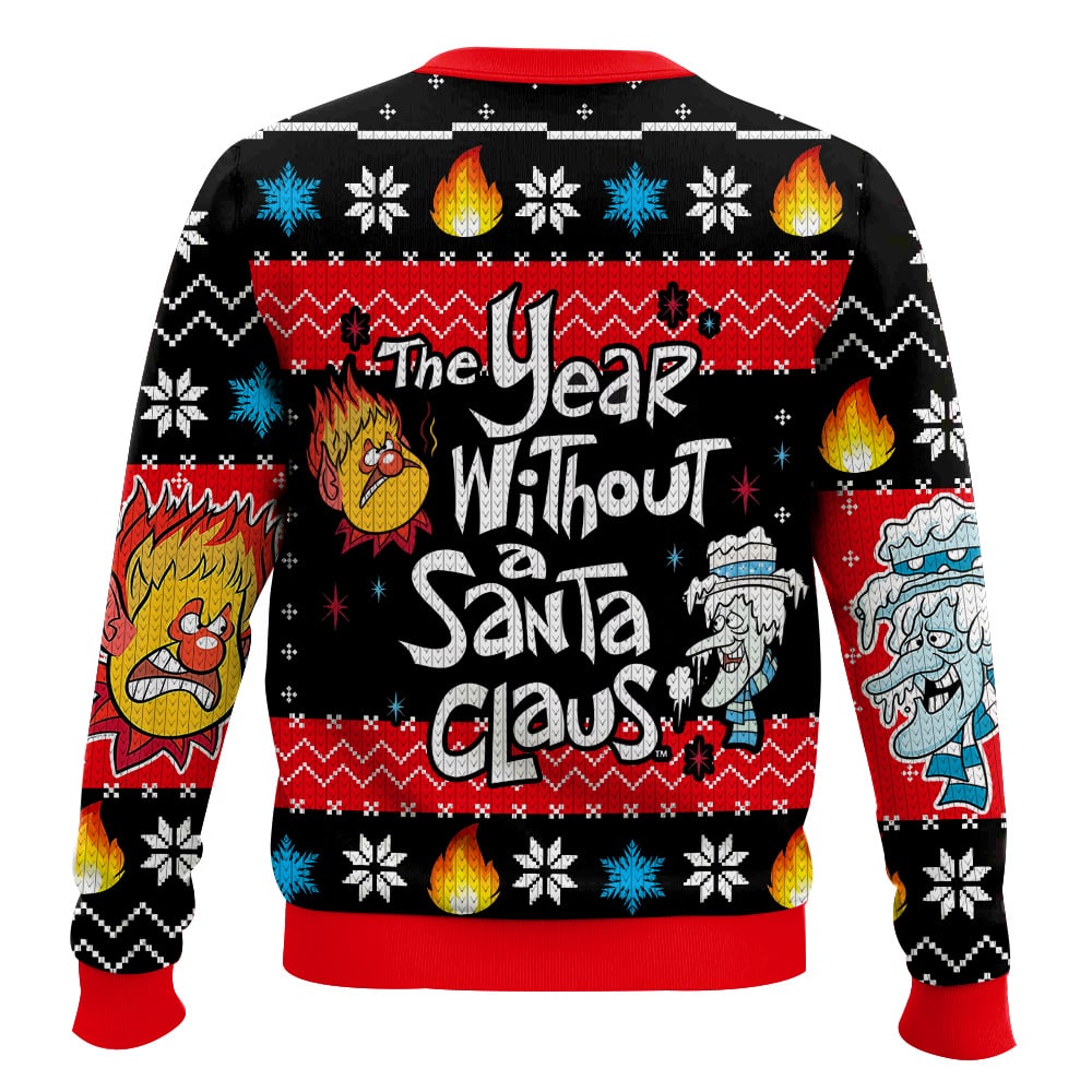 Heat Miser Snow Miser - The Year Without Santa Claus Ugly Sweater – Moonbestprint