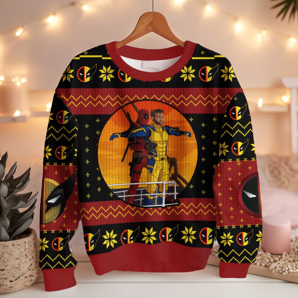 Deadpool And Wolverine Ugly Sweater – Moonbestprint