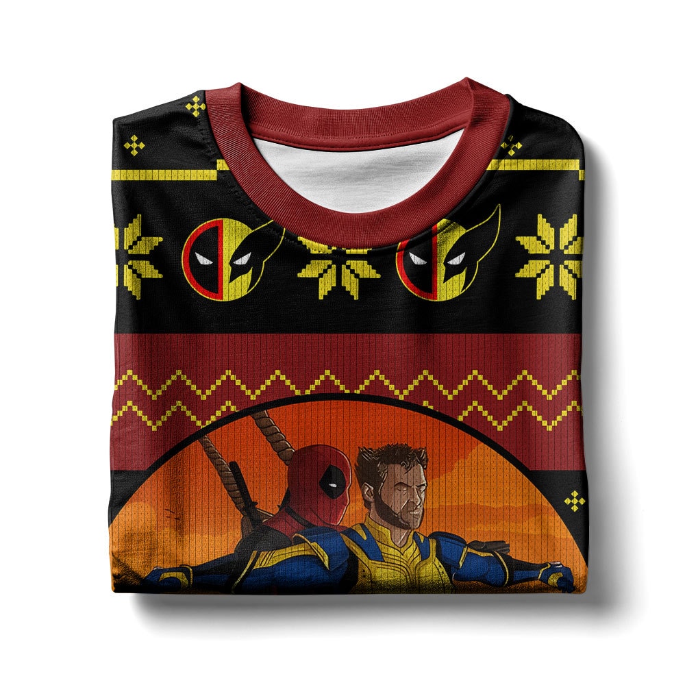 Deadpool And Wolverine Ugly Sweater – Moonbestprint