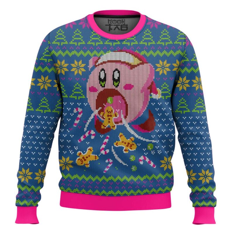 Cute Kirby Ugly Sweater – Moonbestprint