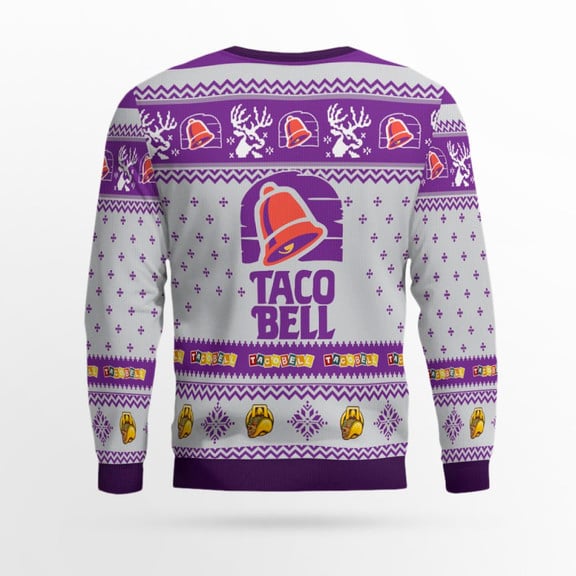 Taco Bell Purple Ugly Sweater – Moonbestprint