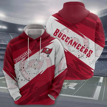 Tampa Bay Buccaneers All Over Print Hoodie, NFL Hoodie Moonbestprint