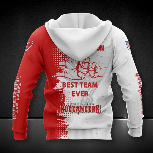 Tampa Bay Buccaneers Dad And Son All Over Print Hoodie 1, NFL Hoodie Moonbestprint