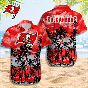 Tampa Bay Buccaneers Hawaiian Shirt, NFL Hawaiian Shirt Moonbestprint