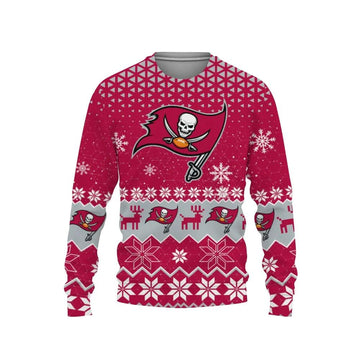 Tampa Bay Buccaneers Ugly Christmas Sweater, NFL Christmas Sweater Moonbestprint