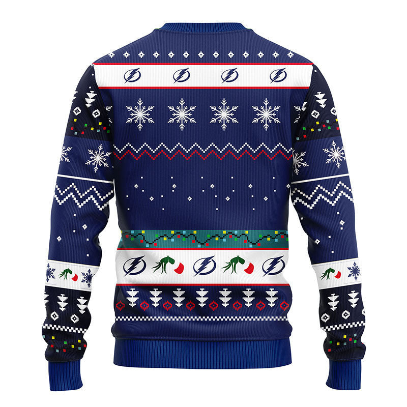 Tampa Bay Lightning 12 Grinch Xmas Day Ugly Christmas Sweater Moonbestprint