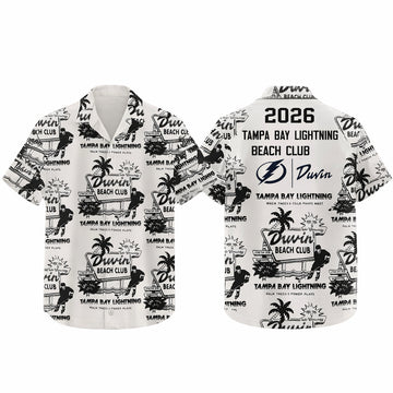 Tampa Bay Lightning Beach Club Cabana 2026 Hawaiian Shirt – Moonbestprint