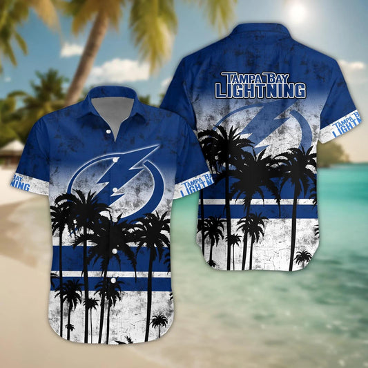 Tampa Bay Lightning Hawaii Shirt, NHL Hawaiian Shirt Moonbestprint