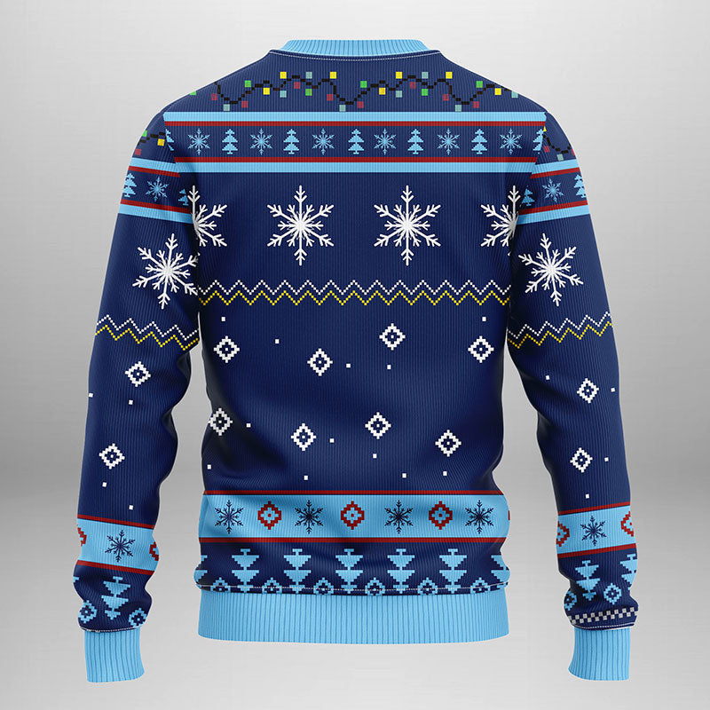 Tampa Bay Rays Funny Grinch Ugly Christmas Sweater Moonbestprint